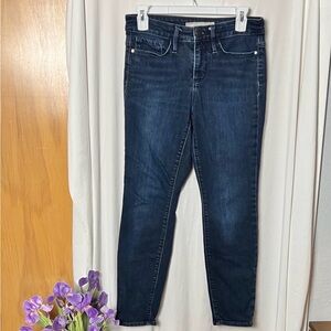Athleta Women's Sculptek Dark Blue Skinny Jeans Size 6P